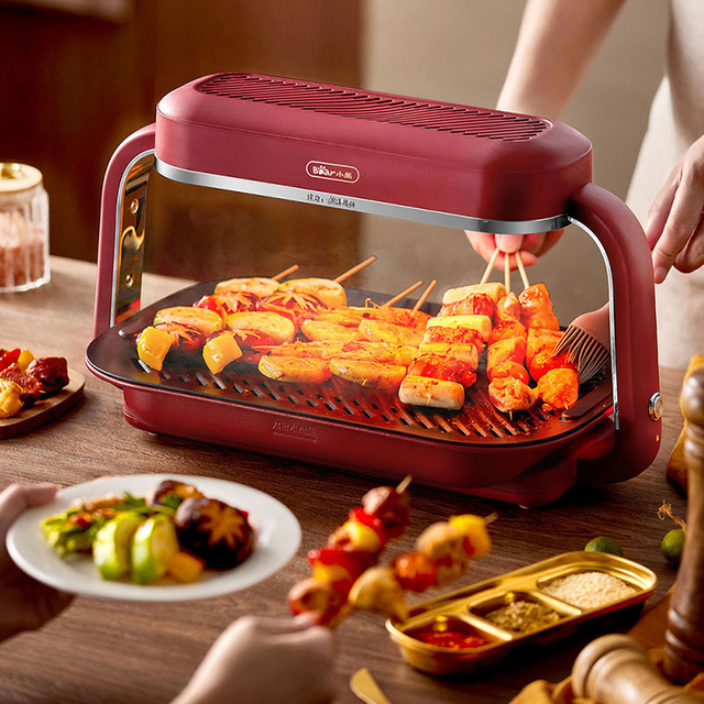 Przenośny grill elektryczny na podczerwień