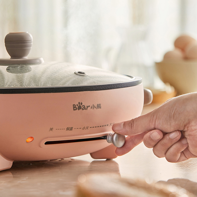 Wielofunkcyjna elektryczna patelnia do grilla